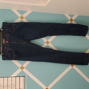 Levi 511 dark denim skinny